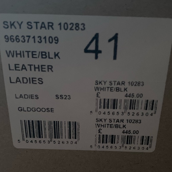 Golden Goose Sky Star High Top Sneakers - Picture 15 of 15